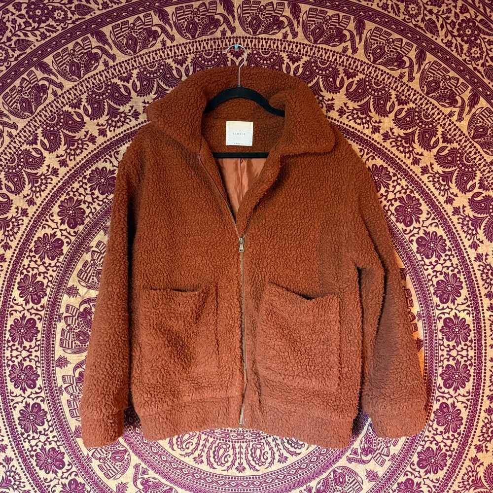 Cozy Brown Teddy Jacket